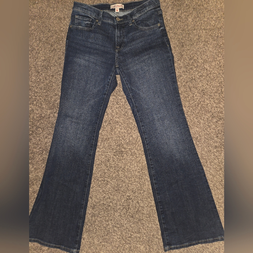 Lucky Brand Indigo Wide Leg Jeans